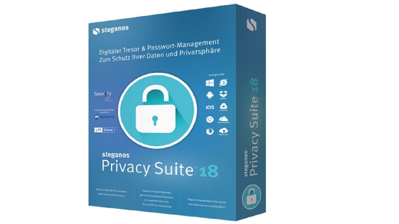 نرم افزار Steganos Privacy Suite 18